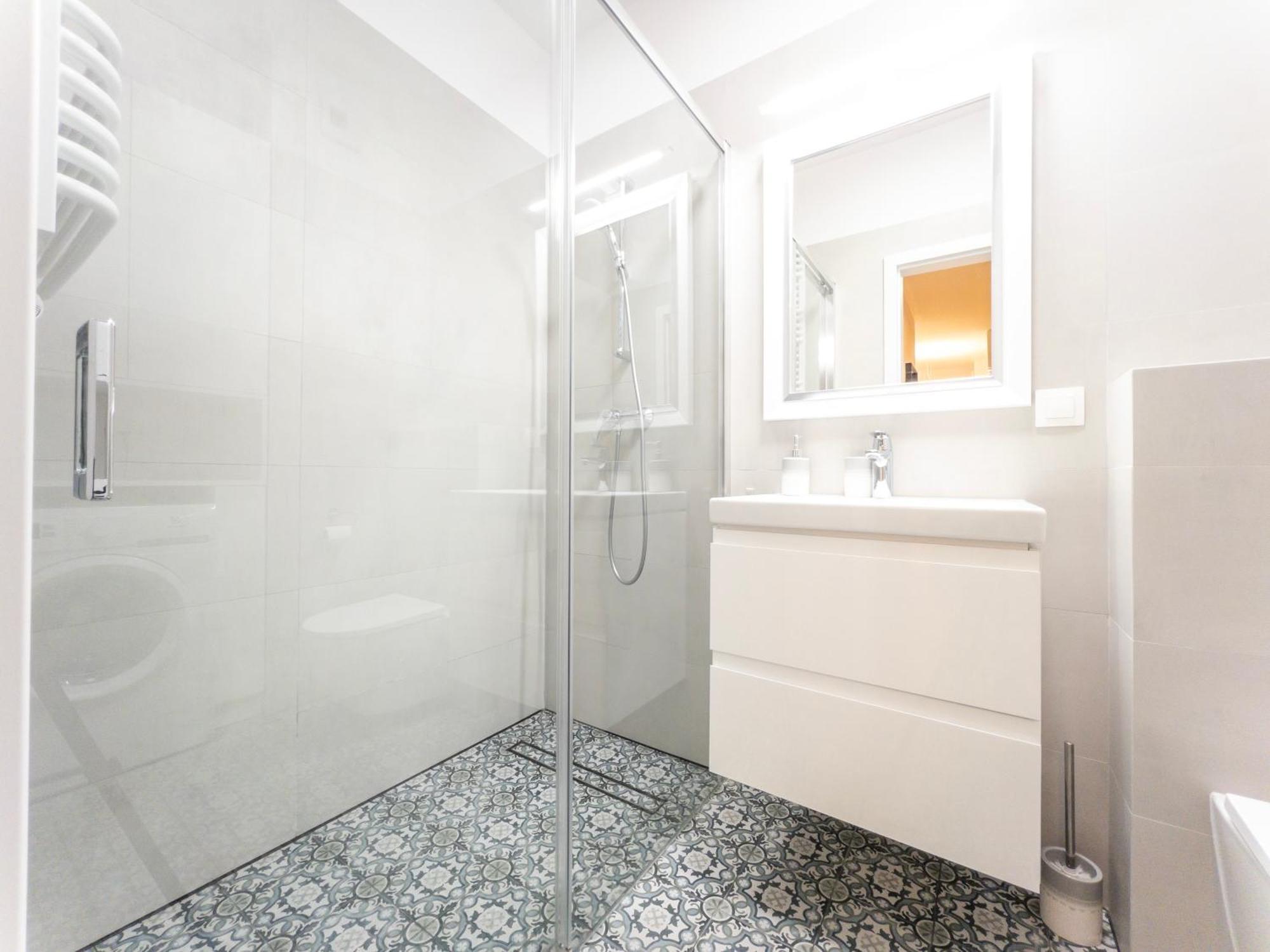 Apartament Z Dwiema Sypialniami + Parking กดัญสก์ ภายนอก รูปภาพ