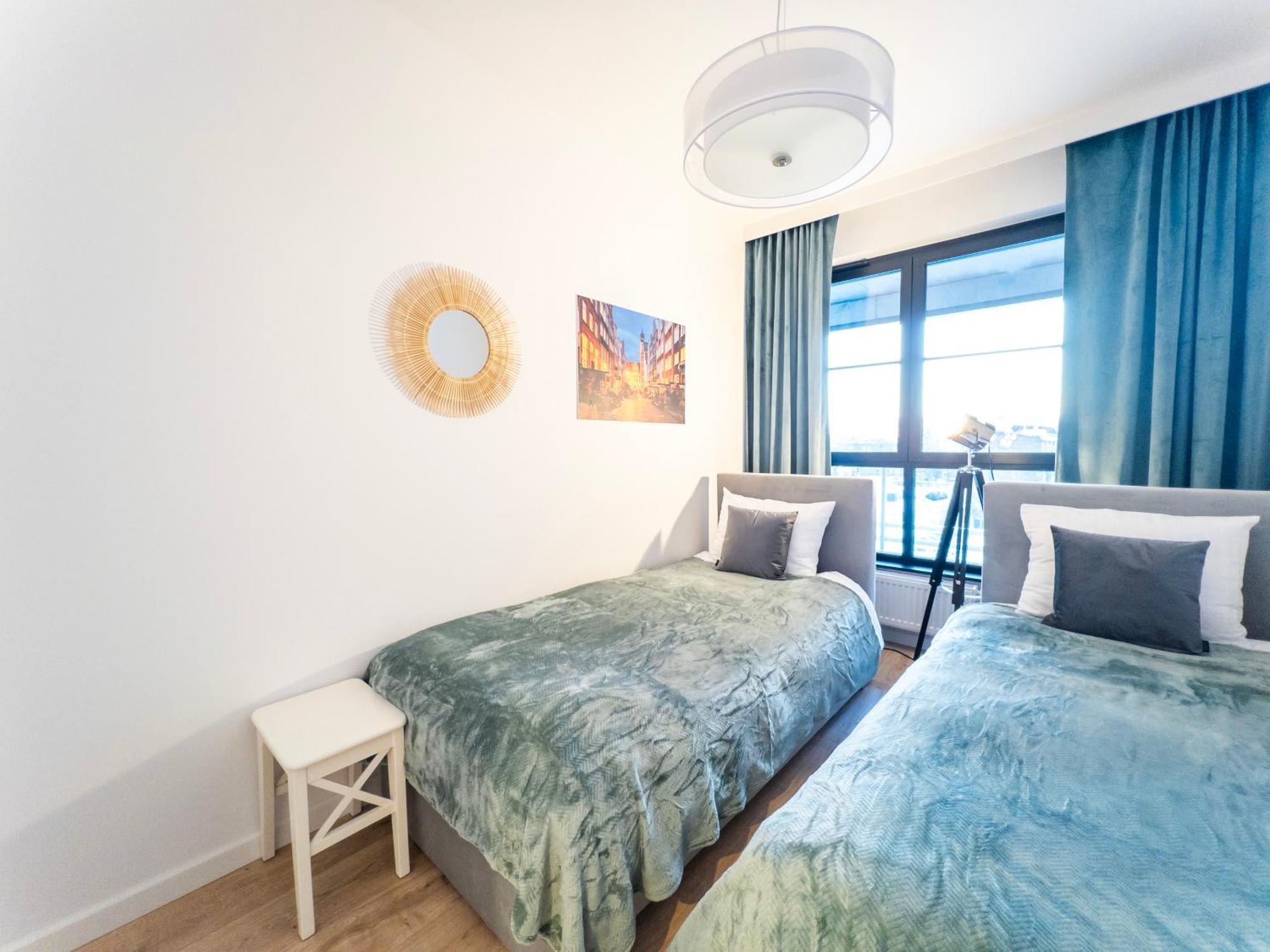 Apartament Z Dwiema Sypialniami + Parking กดัญสก์ ภายนอก รูปภาพ